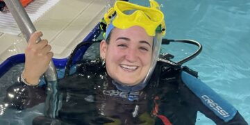 La roteña Noelia Pérez representará a España en el Mundial de Buceo de Competición