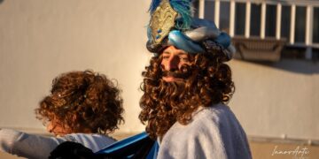 Rota recibe al Cartero Real en un mágico inicio de 2025