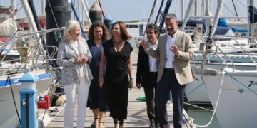 La Junta reparará los pantalanes del puerto de Rota tras los temporales