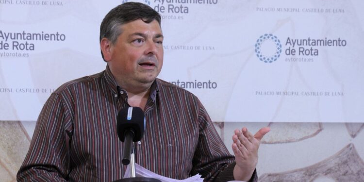 Daniel Manrique de Lara, portavoz del Ayuntamiento de Rota