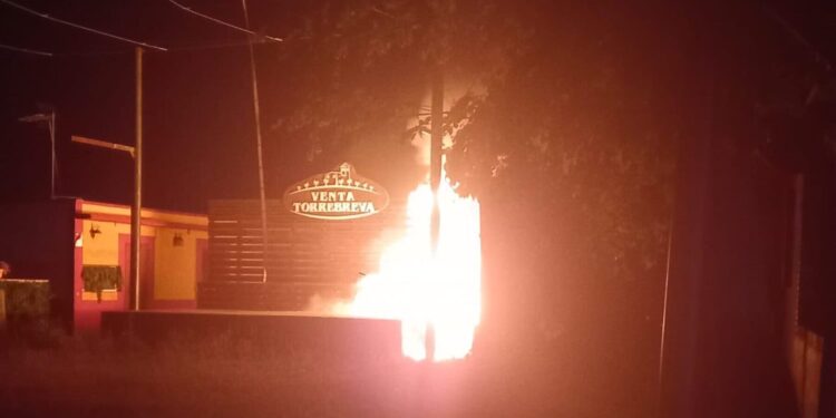 Incendio Venta Torrebreva Chipiona