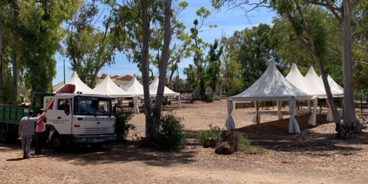 Rota se prepara para la romeria de San Isidro