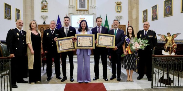 Acto de ASACRO Policía Nacional Rota