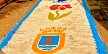 Alfombra de sal Chipiona