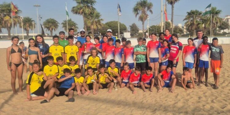 Jugadores del Global Sport Chipiona y SDA Herrera