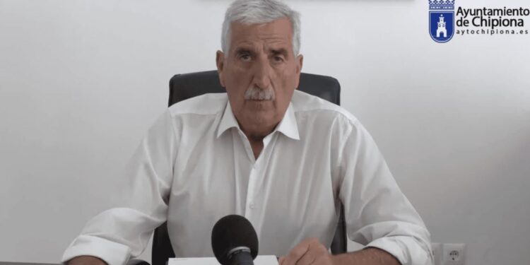 Luis Mario Aparcero, alcalde de Chipiona