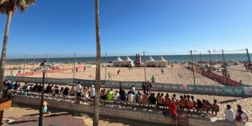 Rota y Chipiona acogen el Campeonato de España de Fútbol Playa Base durante diez días