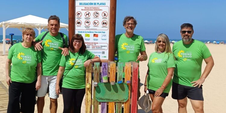 Verdes EQUO Rota inicia la quinta campaña Orillas sin Colillas