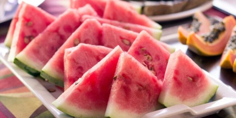 Cortes de sandia