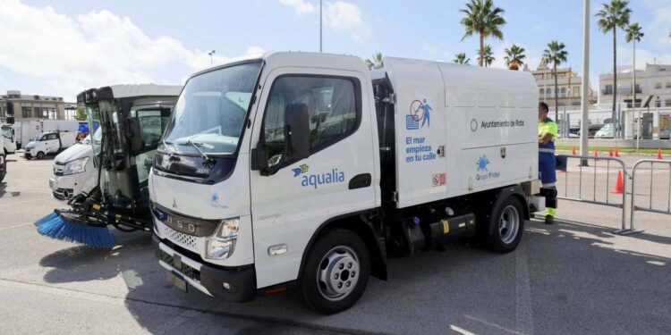Nuevo vehículo de Aqualia en Rota