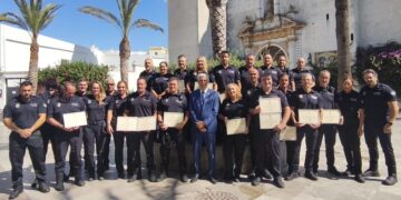 Chipiona y Rota celebran el Día del Patrón de la Policía Local con actos y distinciones