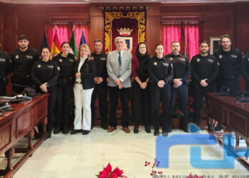 Nueve nuevos agentes refuerzan la Policía Local de Chipiona tras tomar posesión de sus cargos