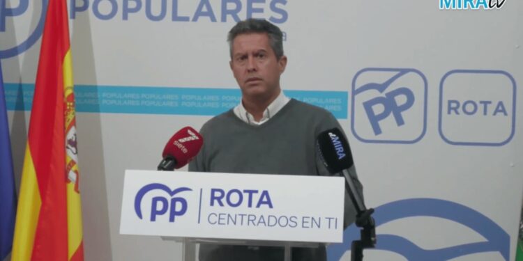 Daniel Cros, concejal del Partido Popular de Rota