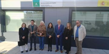 Rocío Blanco inaugura en Chipiona la nueva oficina del Servicio Andaluz de Empleo