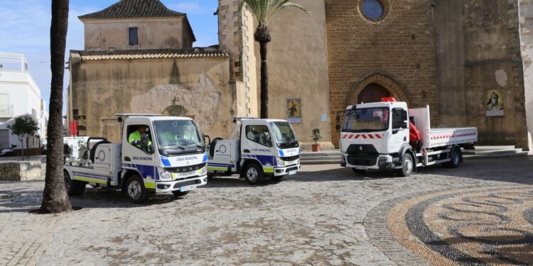 Nuevos vehículos de renting del Ayuntamiento de Rota